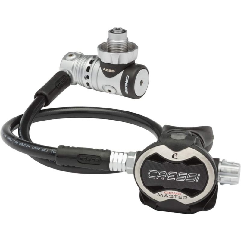 Set Erogatore Cressi AC25M Master Cromo - immagine 2