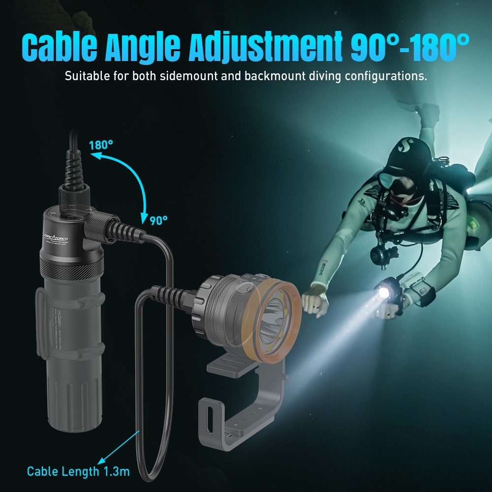 Torcia Sub Canister FlexDive Orcatorch