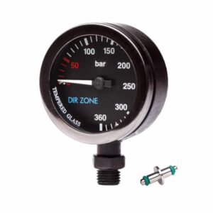 Manometro SPG52 Nero 360BAR