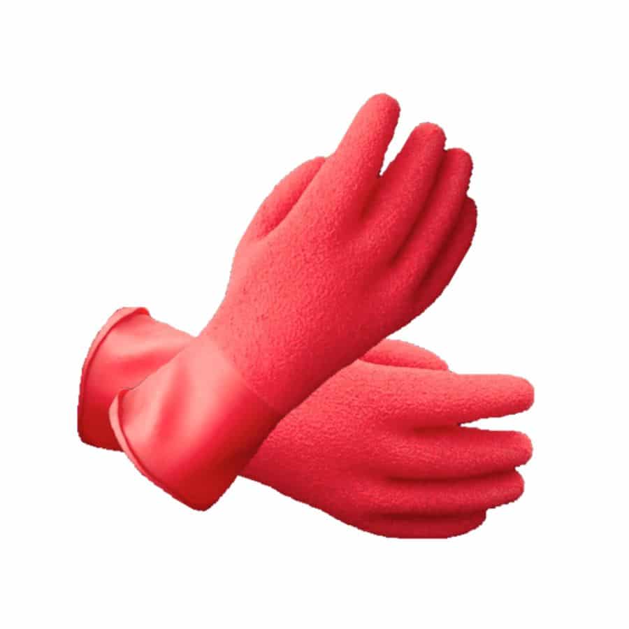 Guanti stagni KUBI lattice rosso