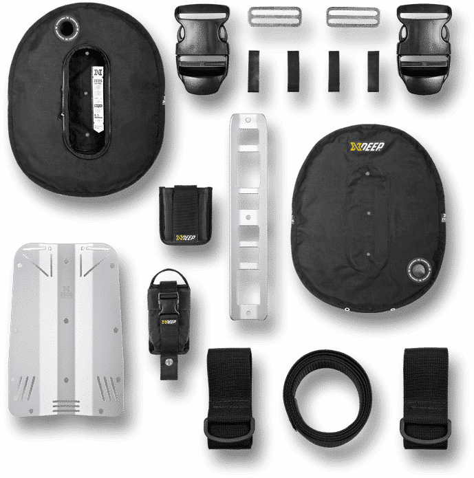 Dettaglio dell'imbrago XDEEP ZEOS Deluxe