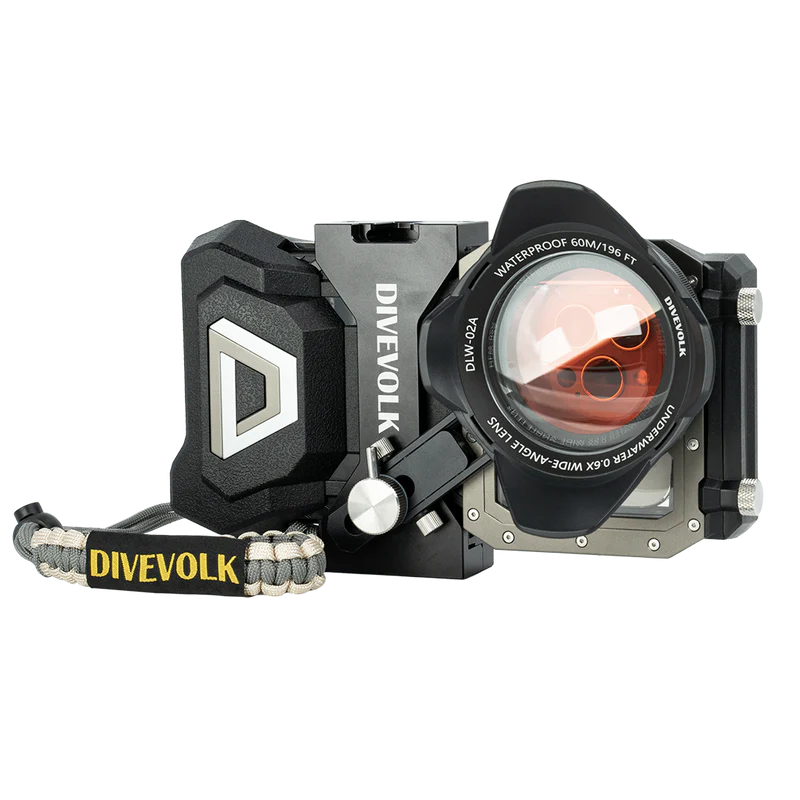 DIVEVOLK SeaTouch 4 MAX Custodia Touchscreen Subacquea iPhone KIT OCEAN