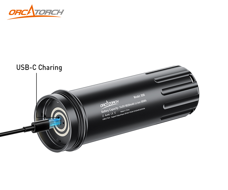 Torcia Sub Canister FlexDive Orcatorch - immagine 2