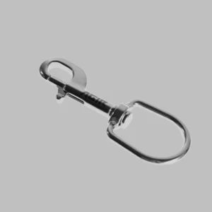 Moschettone D-Snap in Acciaio Inox 120mm – Per Manometri, Erogatori e Accessori Sub - AGIR