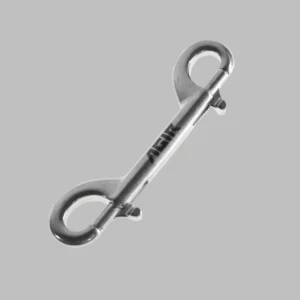 Moschettone Double Ender in Acciaio Inox 120mm– Moschettone Sub con Doppia Luce - AGIR