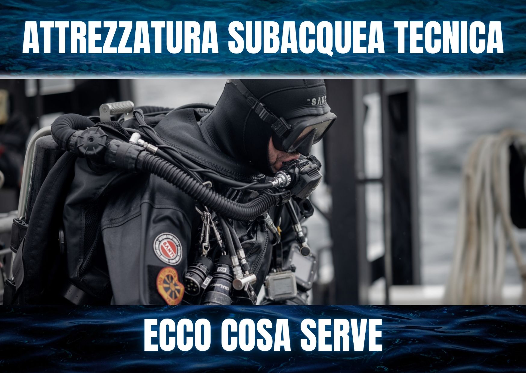 Attrezzatura subacquea tecnica: cosa serve