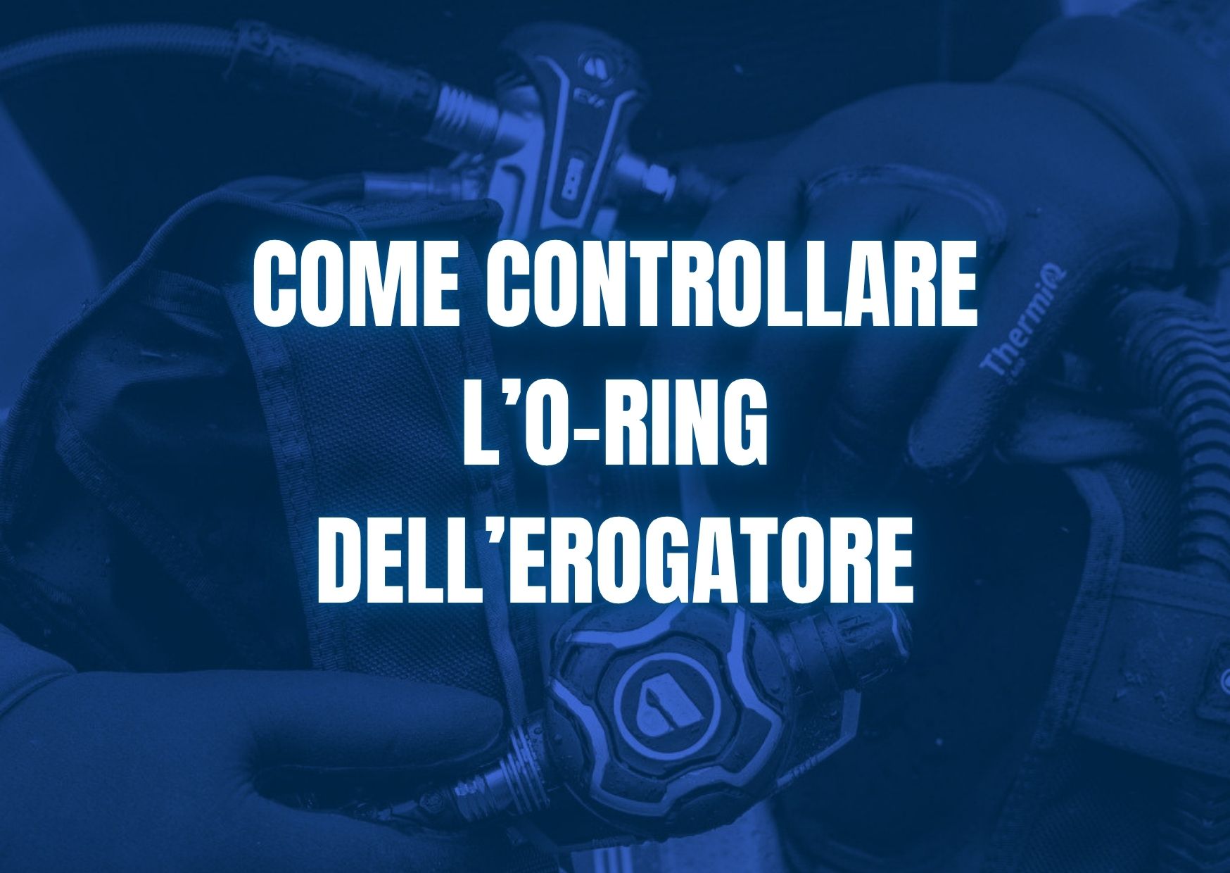 Come controllare l’O-ring dell’erogatore