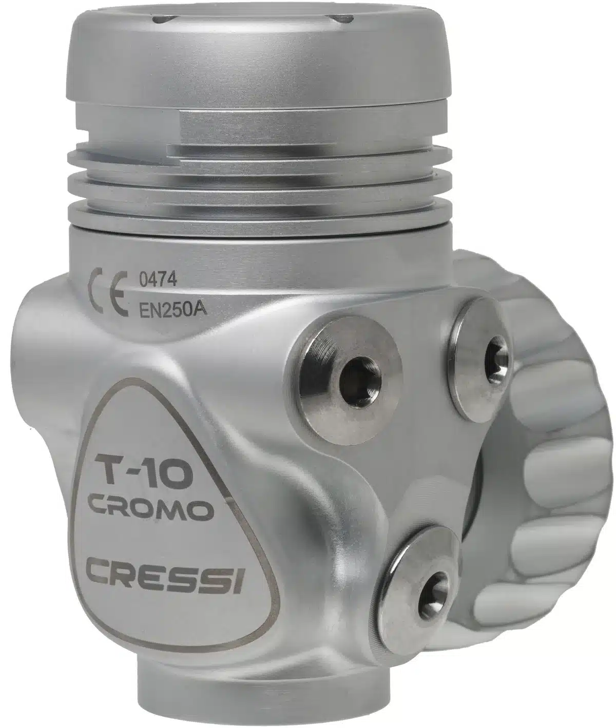 Erogatore Cressi T10 SC CROMO GALAXY ADJUSTABLE