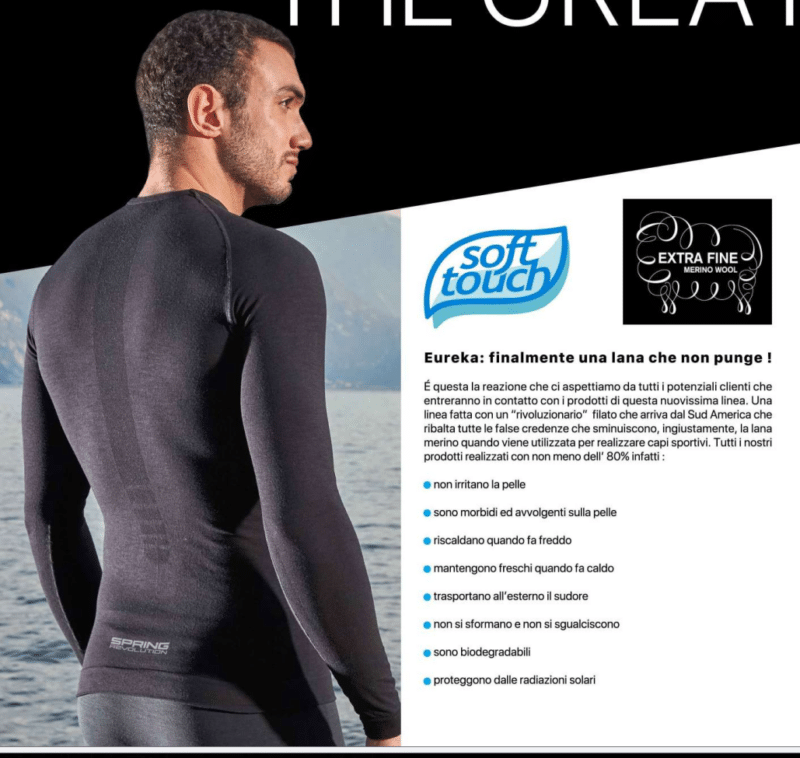 Maglia Maniche lunghe Merino - immagine 4