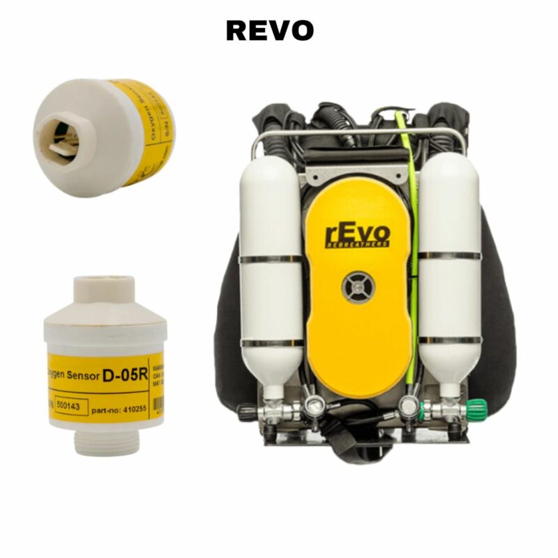 Sensore Ossigeno D-05R Rebreather per Megalodon Poseidon Revo Kiss Buddy - immagine 5