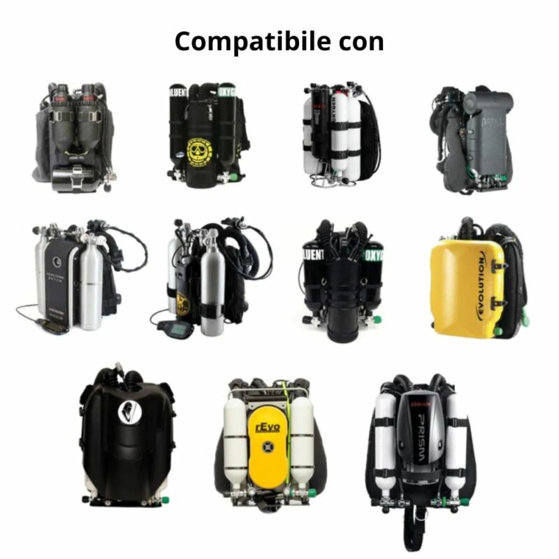 Sensore Ossigeno D-05R Rebreather per Megalodon Poseidon Revo Kiss Buddy - immagine 2