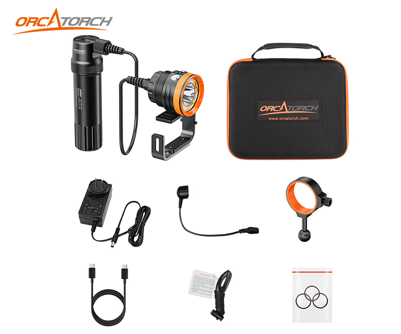 Torcia Sub Canister FlexDive Orcatorch - immagine 7
