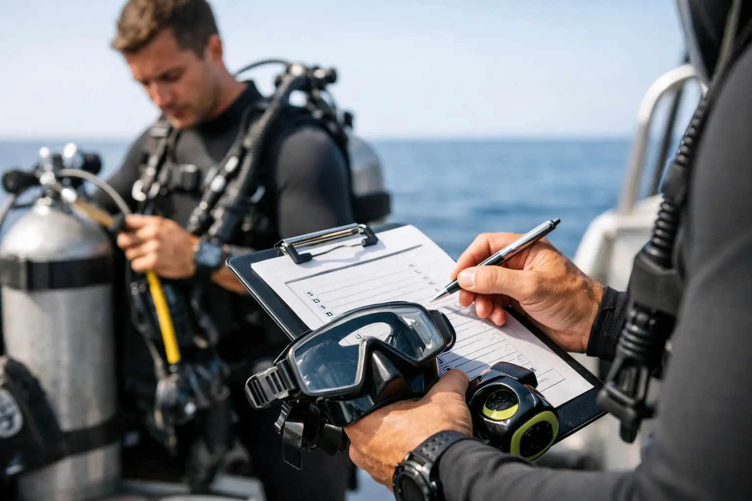 Come fare una checklist pre immersione sicura