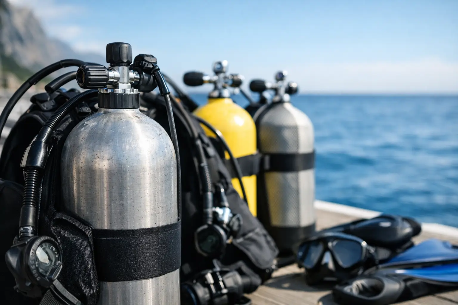 Come scegliere una bombola subacquea sicura