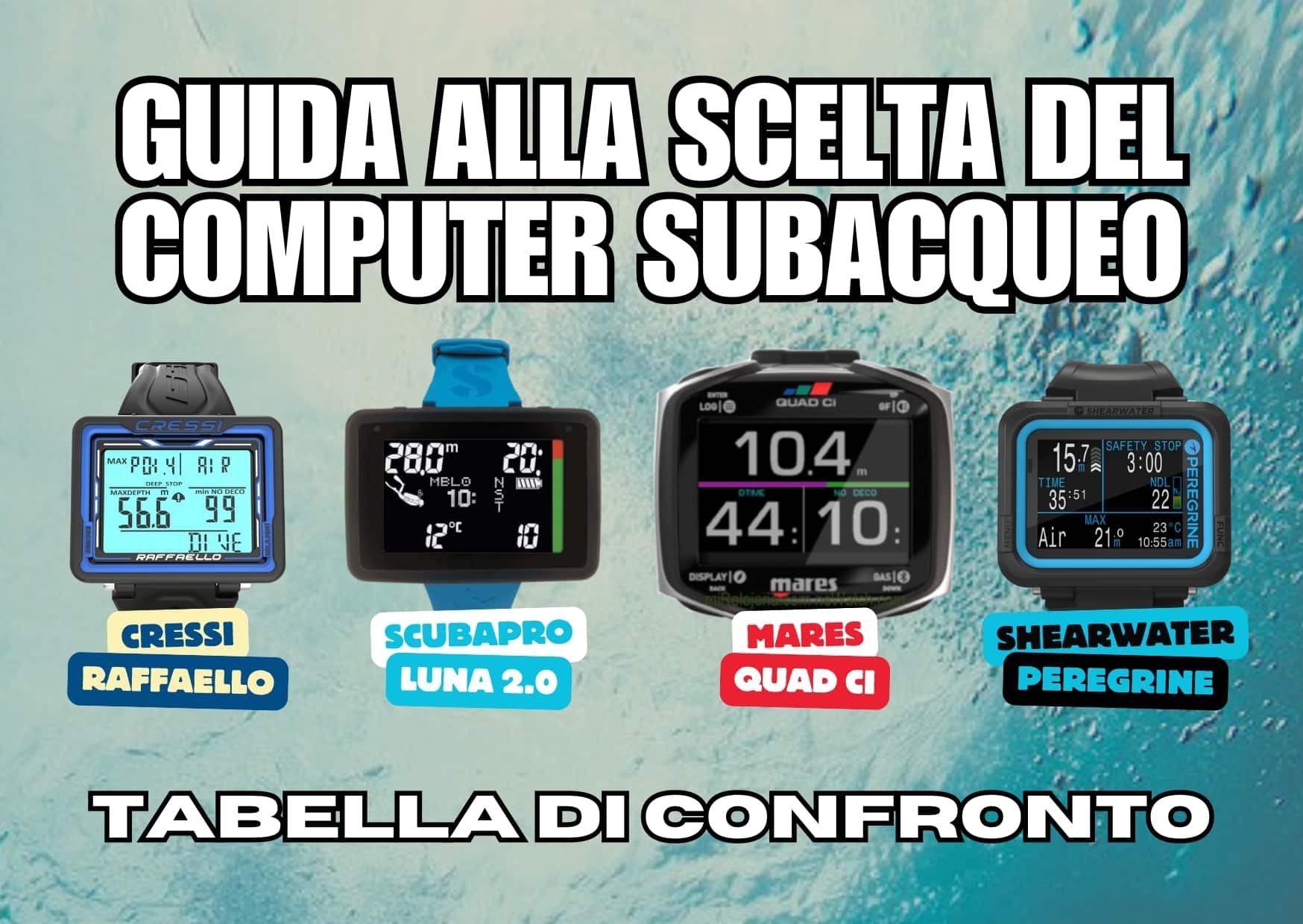 Guida alla Scelta del Computer Subacqueo