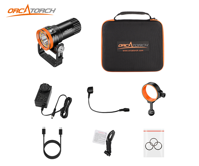 Torcia Sub Canister FlexDive Orcatorch