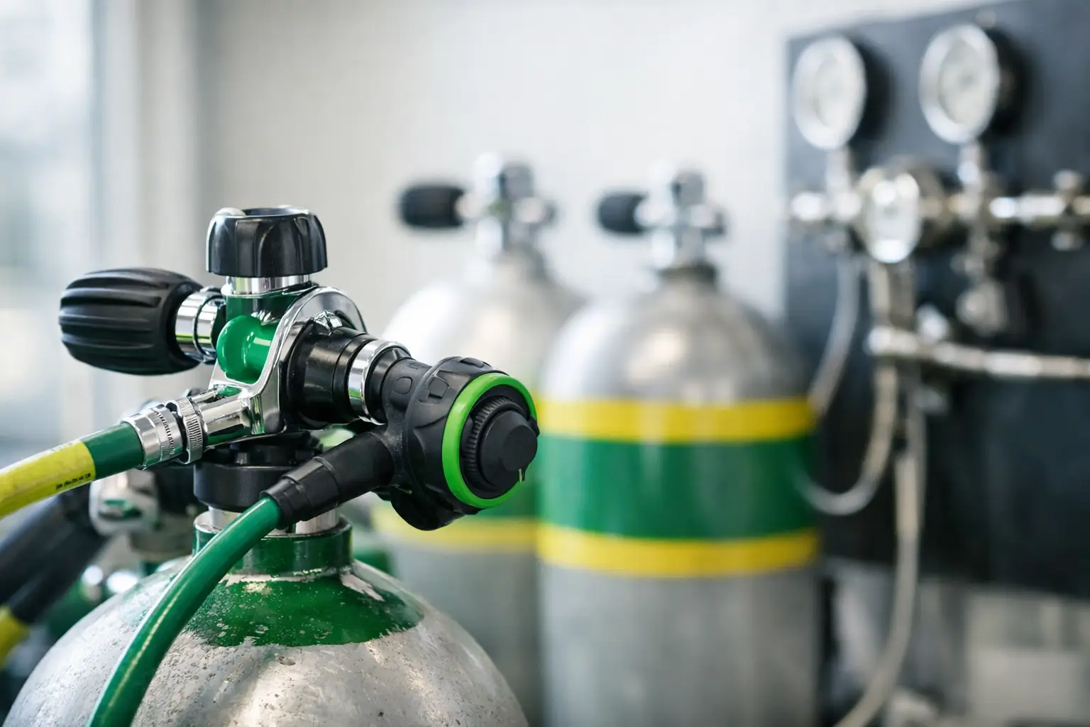 Guida agli erogatori per nitrox e scelta sicura