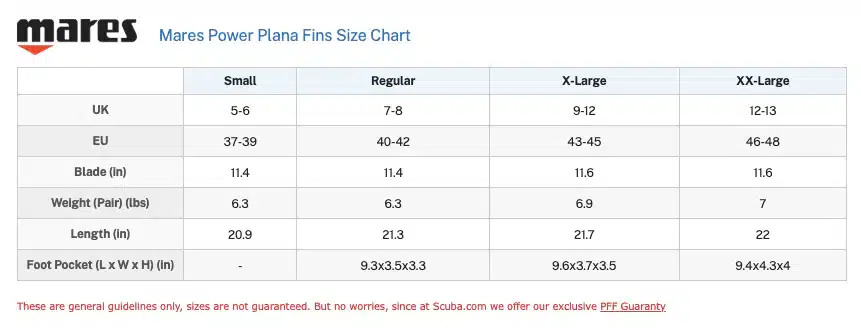 Pinne Mares Power Plana Tec - XR Line - immagine 2