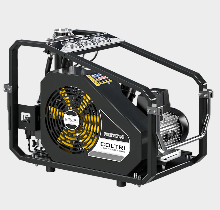 Dettaglio del compressore Coltri Predator