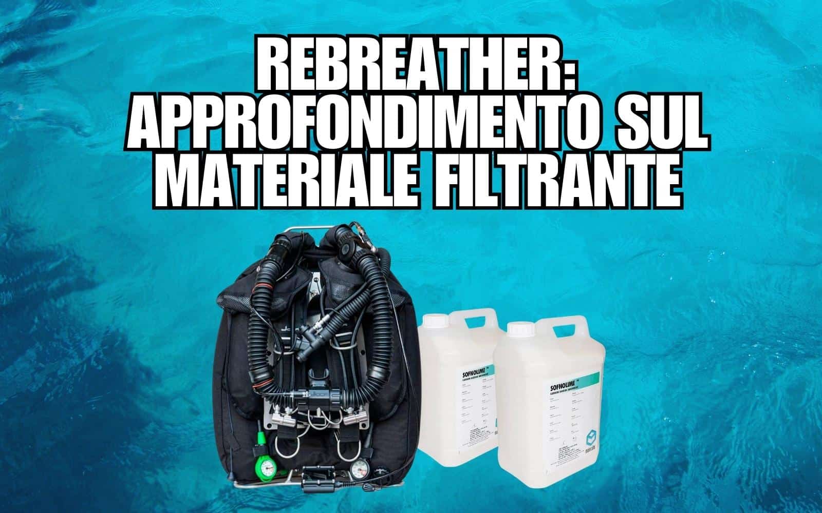 Materiale filtrante nei rebreather