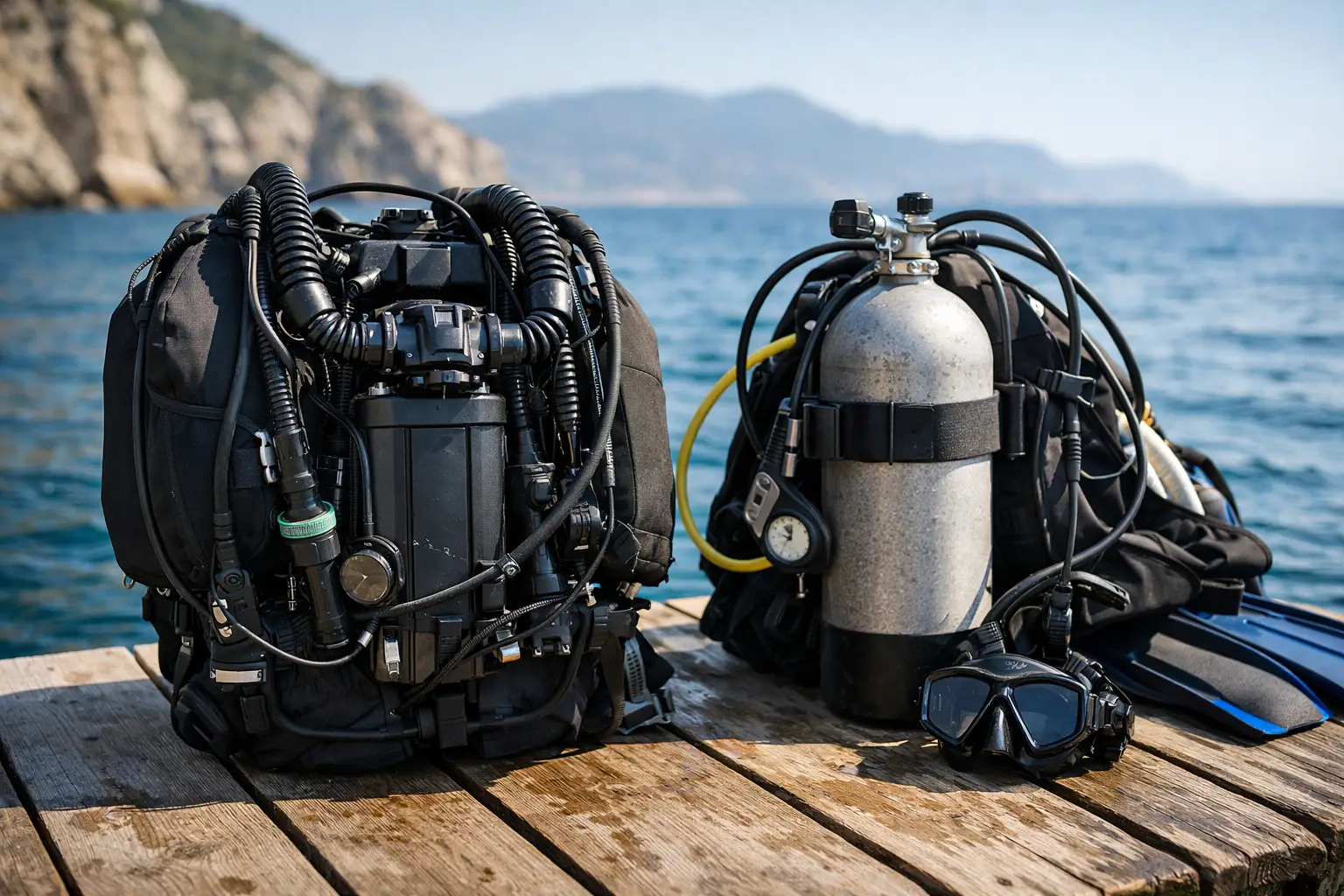 Rebreather o circuito aperto: quale scegliere?