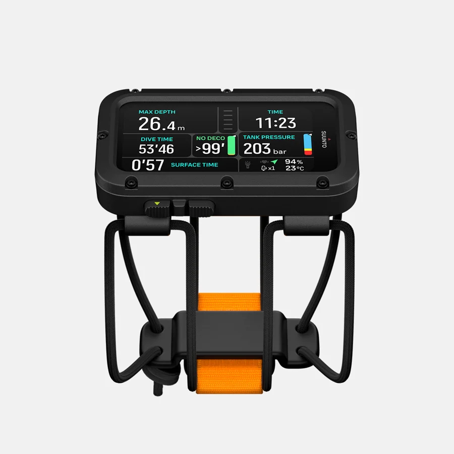 Suunto Nautic Bungee Cord - Computer Subacqueo AMOLED di Nuova Generazione con GPS